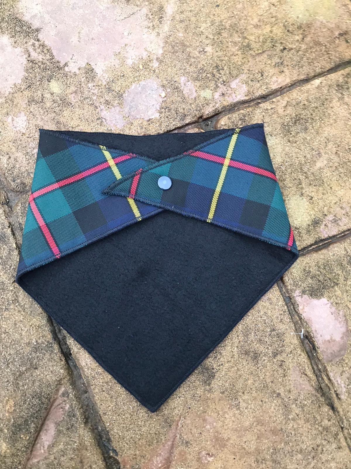 MacLeod Modern Hunting Tartan Bib