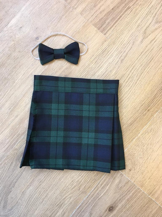 Black Watch Tartan, Kilt and Bow Tie Set