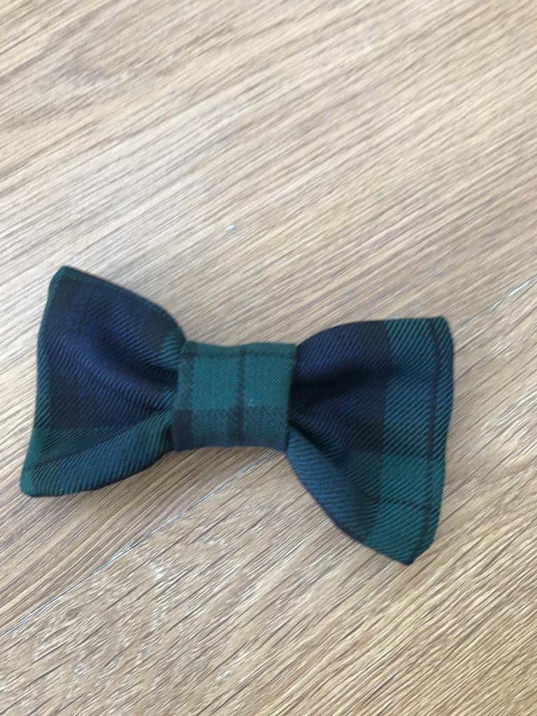 Black Watch Tartan Hair Bow