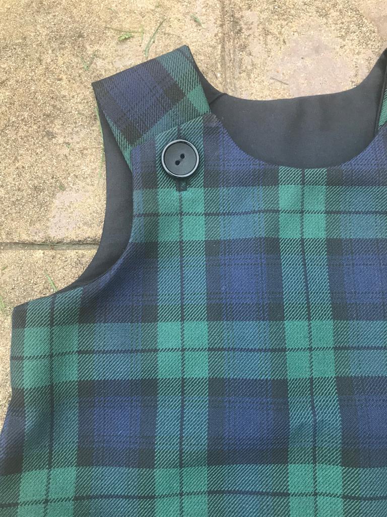 Black Watch Tartan Pinafore