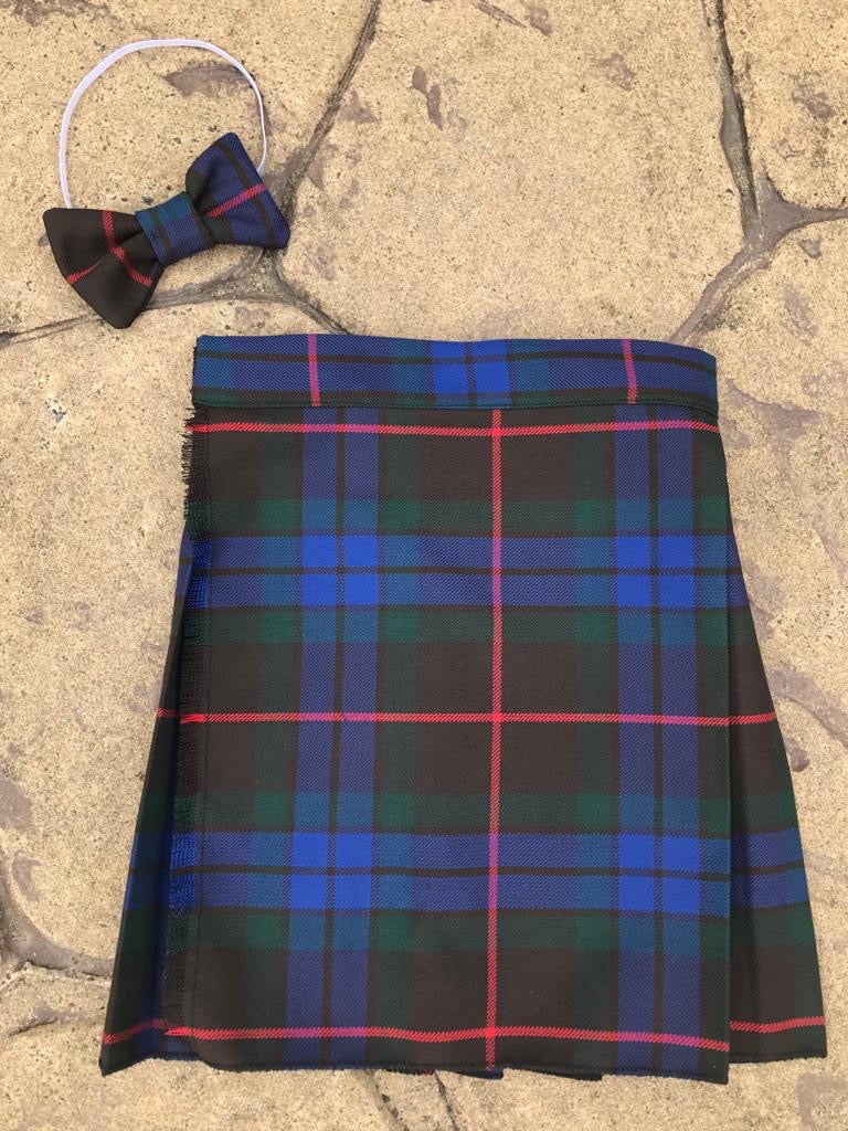 Kilt & Bow Tie Set: Fraser Ancient Hunting Tartan