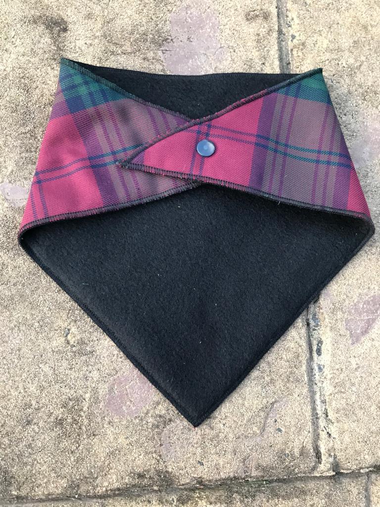 Lindsay Tartan Bib