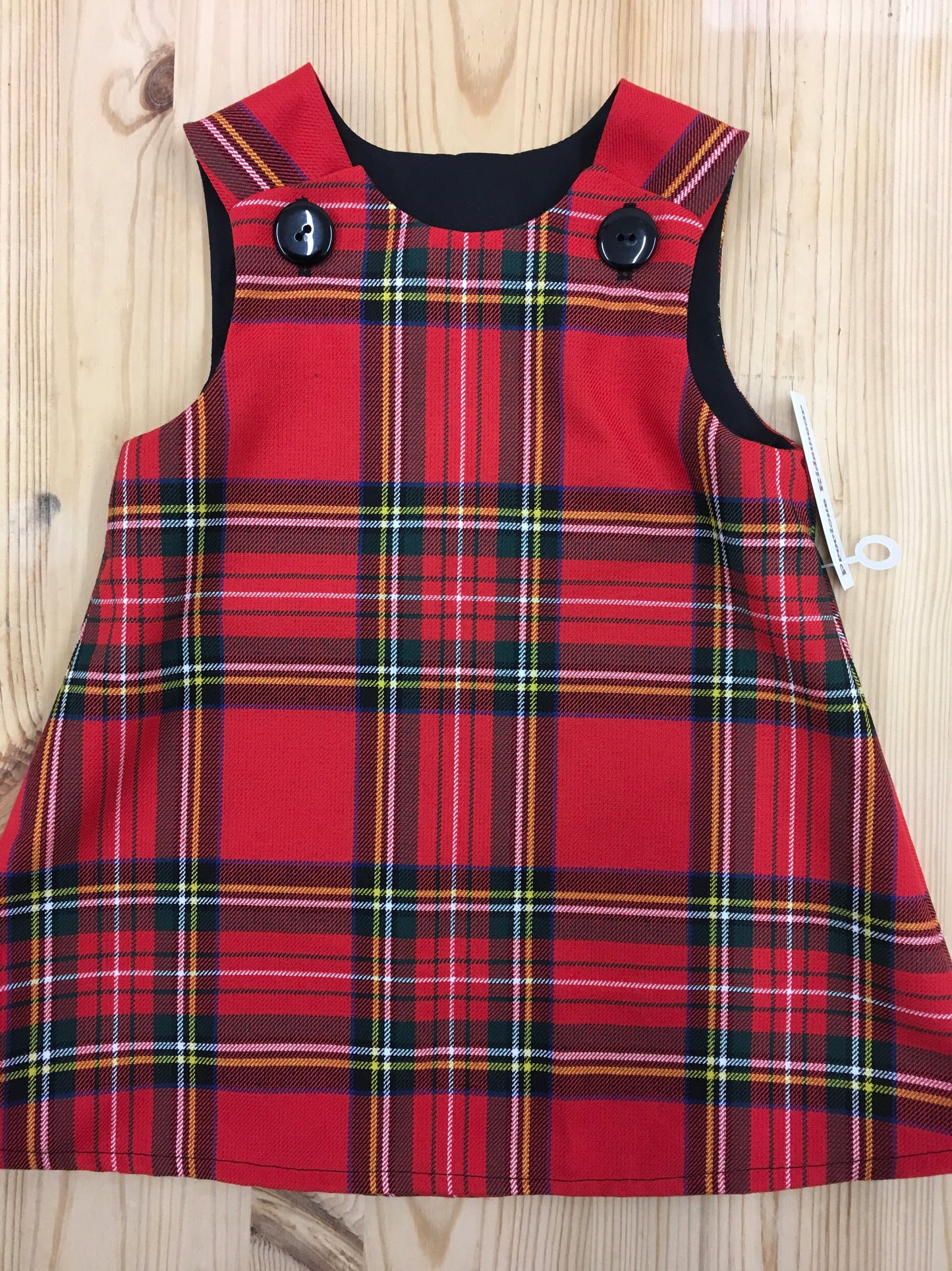 Royal Stewart Tartan Pinafore