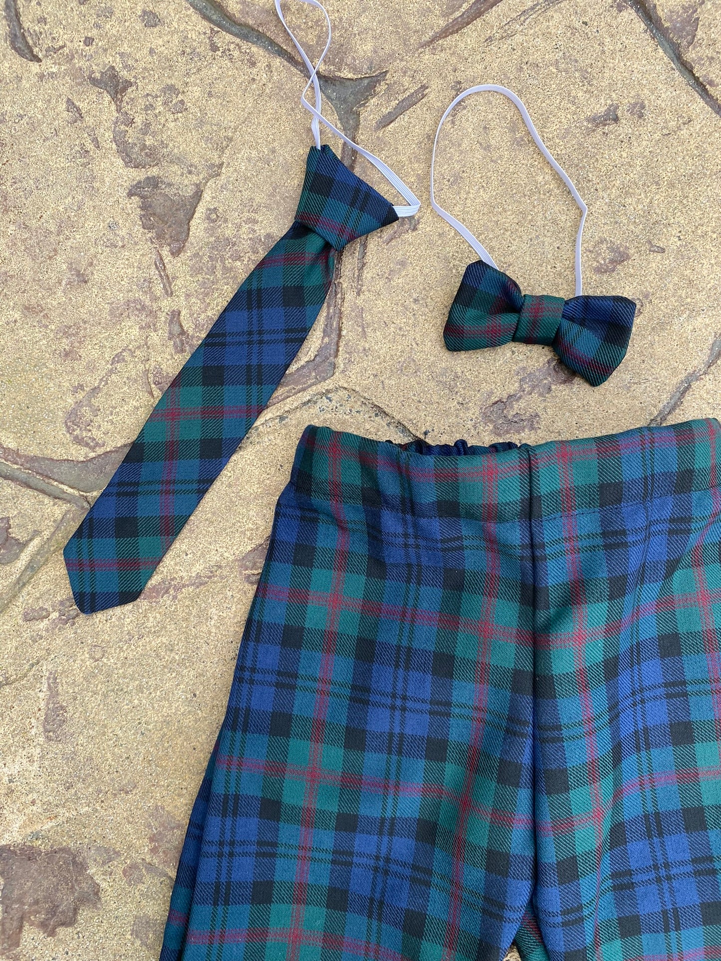 Baird TartanTrousers,Trews,Pants & Bow Tie/ Tie Set