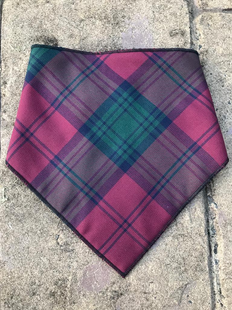 Lindsay Tartan Bib