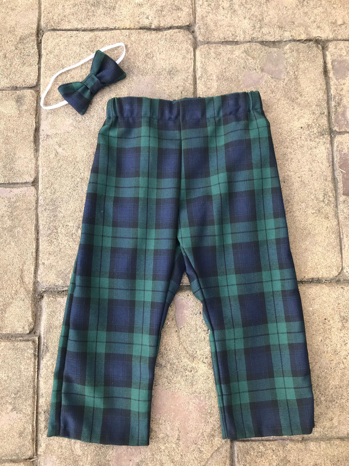 Trews & Bow Tie Set: Black Watch Tartan