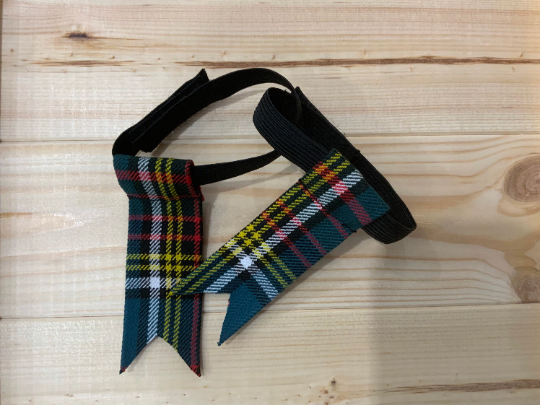 Anderson Tartan Kilt Hose Sock Flashes, babies, children