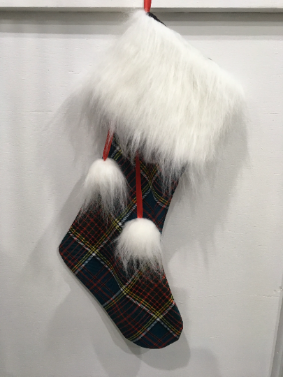 Anderson Tartan Christmas Stocking