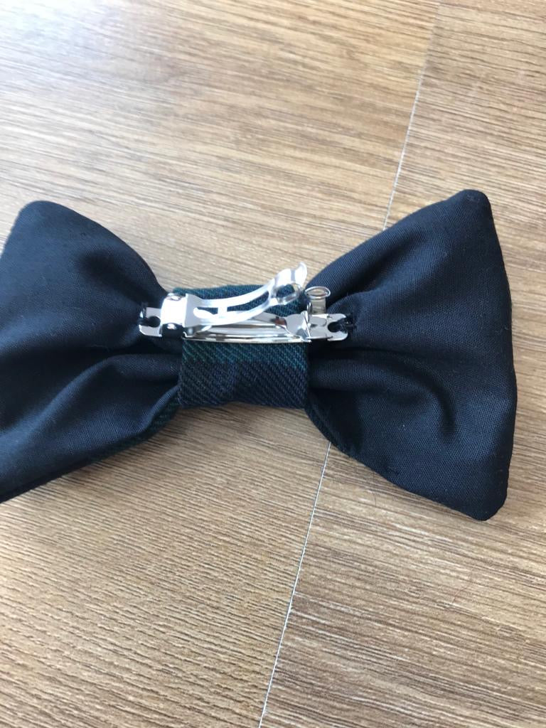 Black Watch Tartan Hair Bow