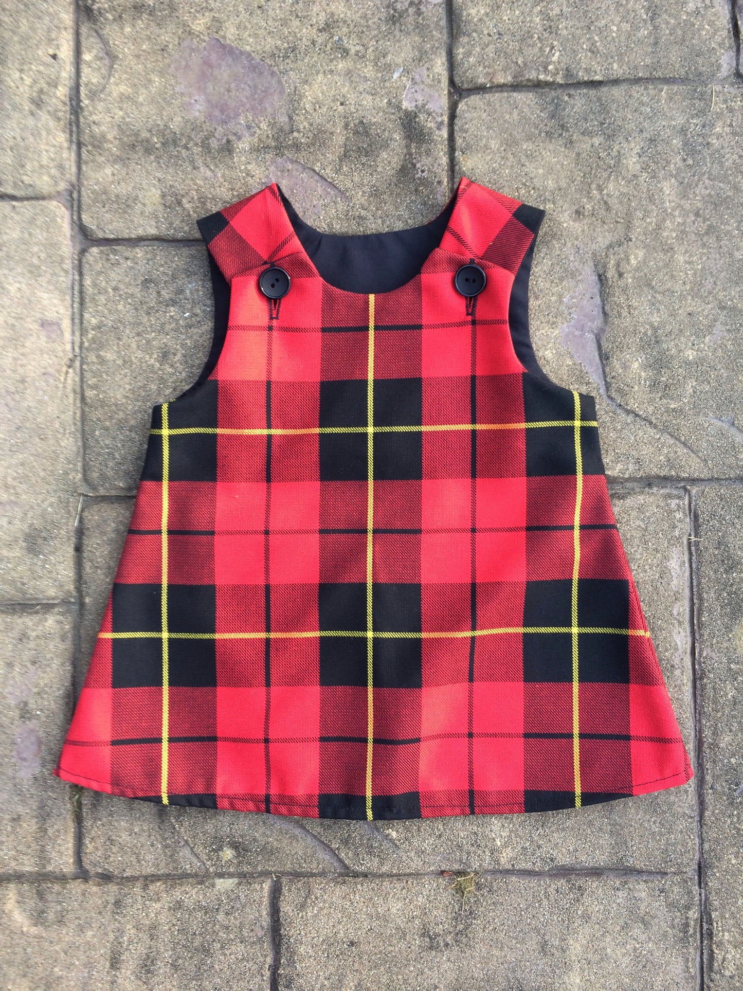 Wallace Tartan Pinafore