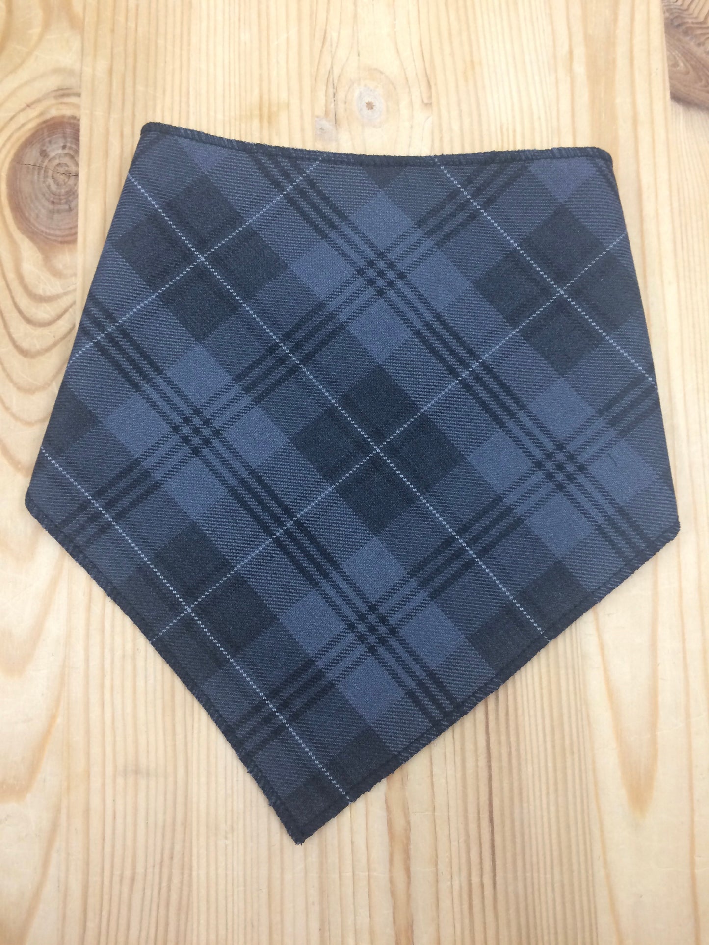 Grey Granite Tartan Bib