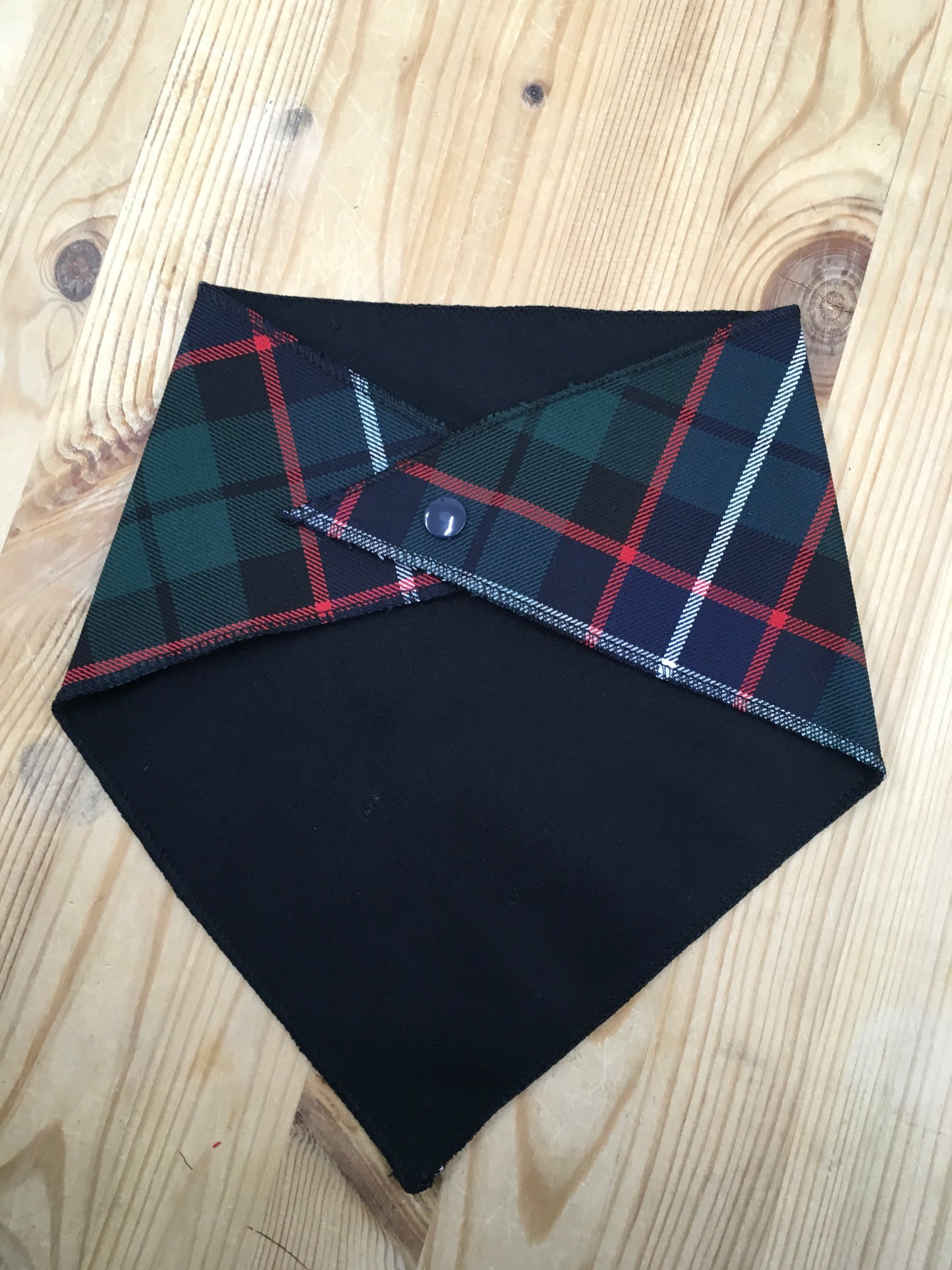Hunter Tartan Bib