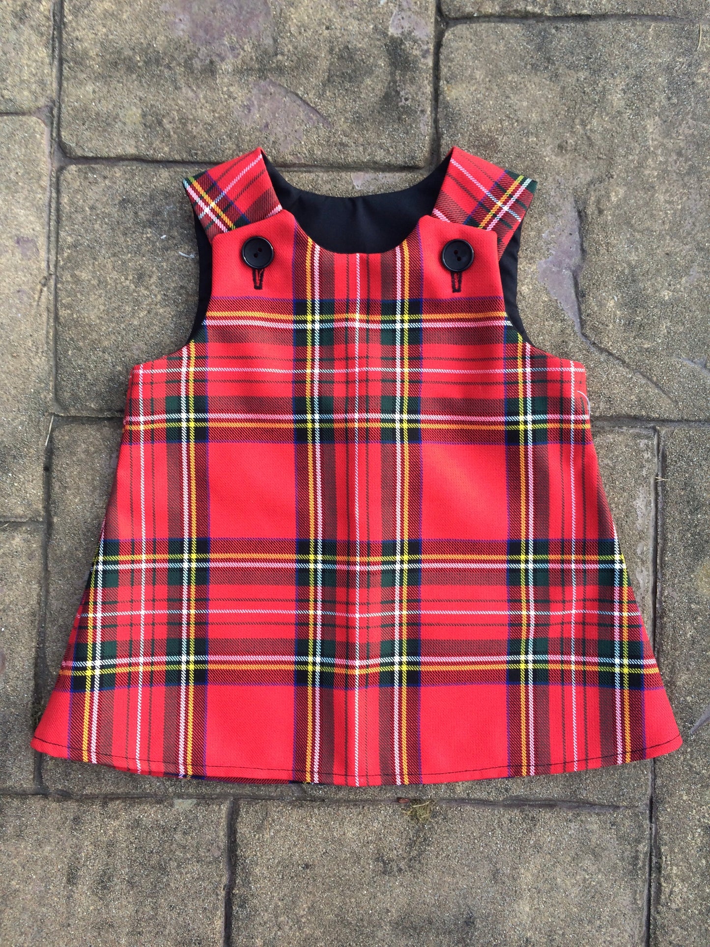 Royal Stewart Tartan Pinafore