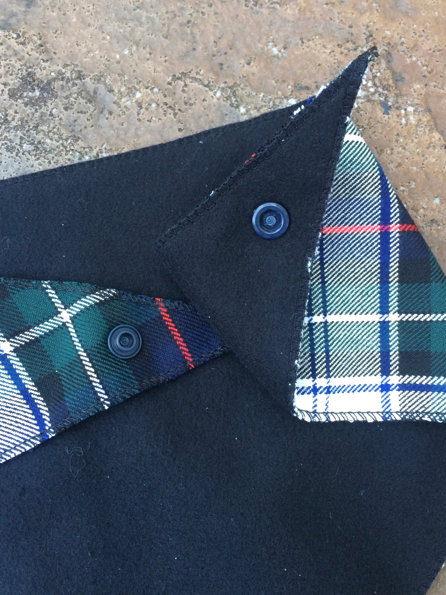 Mackenzie Dress Tartan Bib