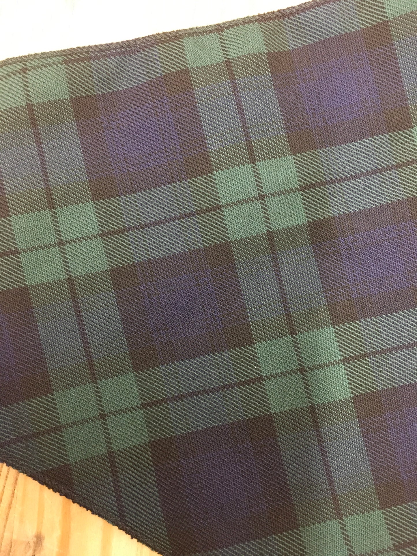 Black Watch Tartan Bib