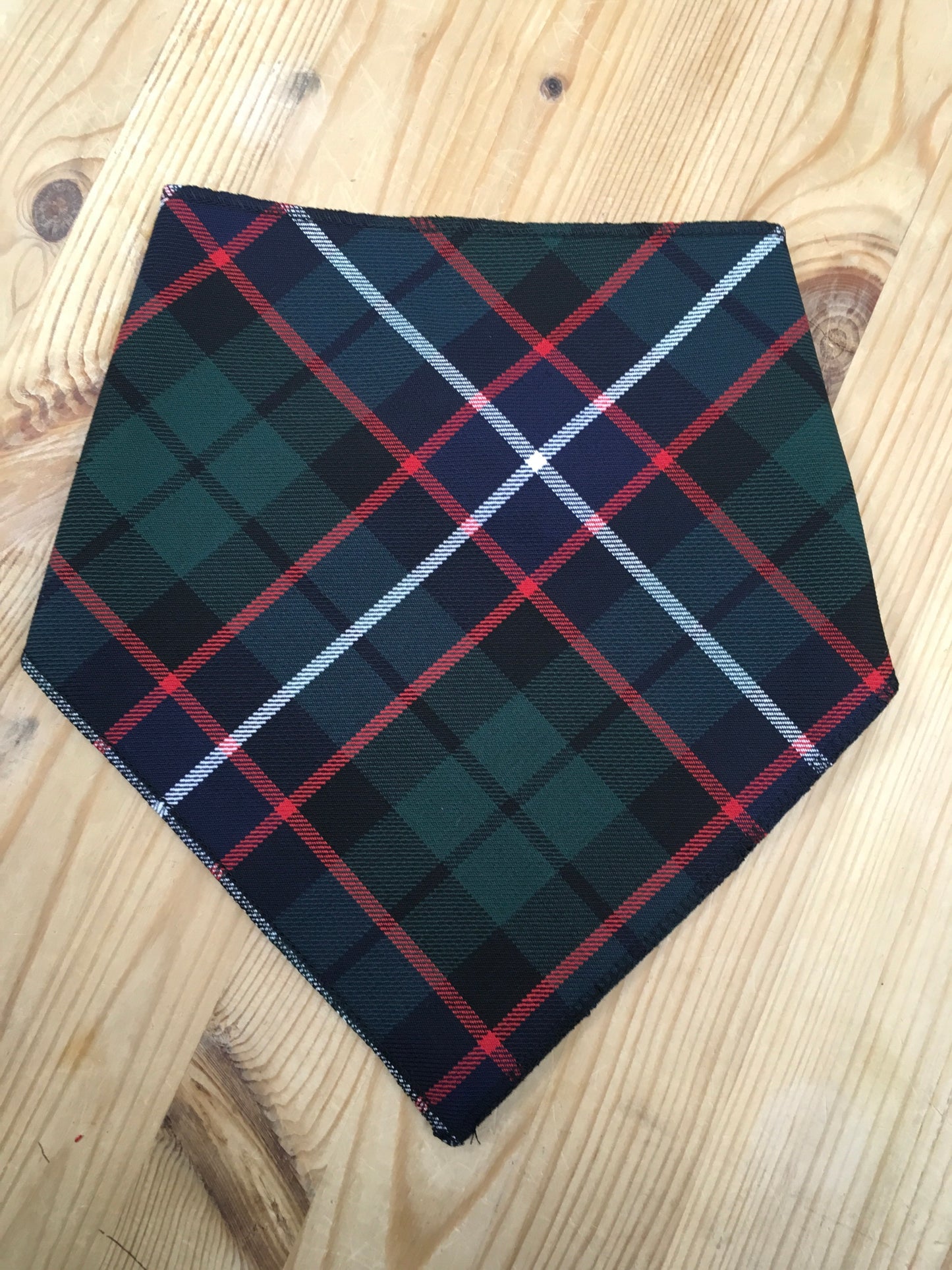 Hunter Tartan Bib