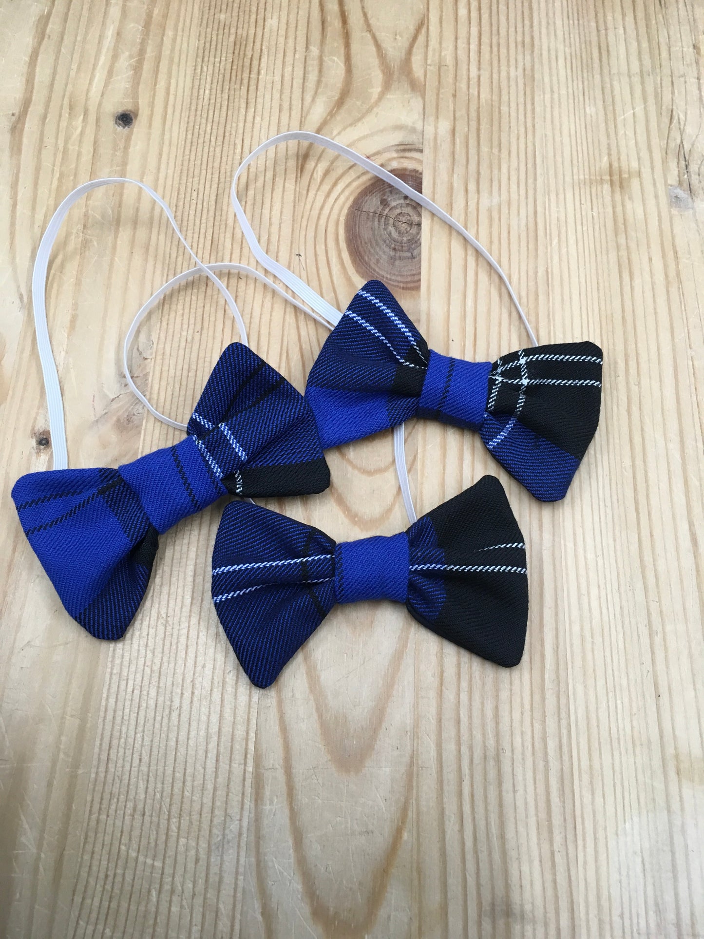 Ramsay Blue Tartan Baby Bow Tie