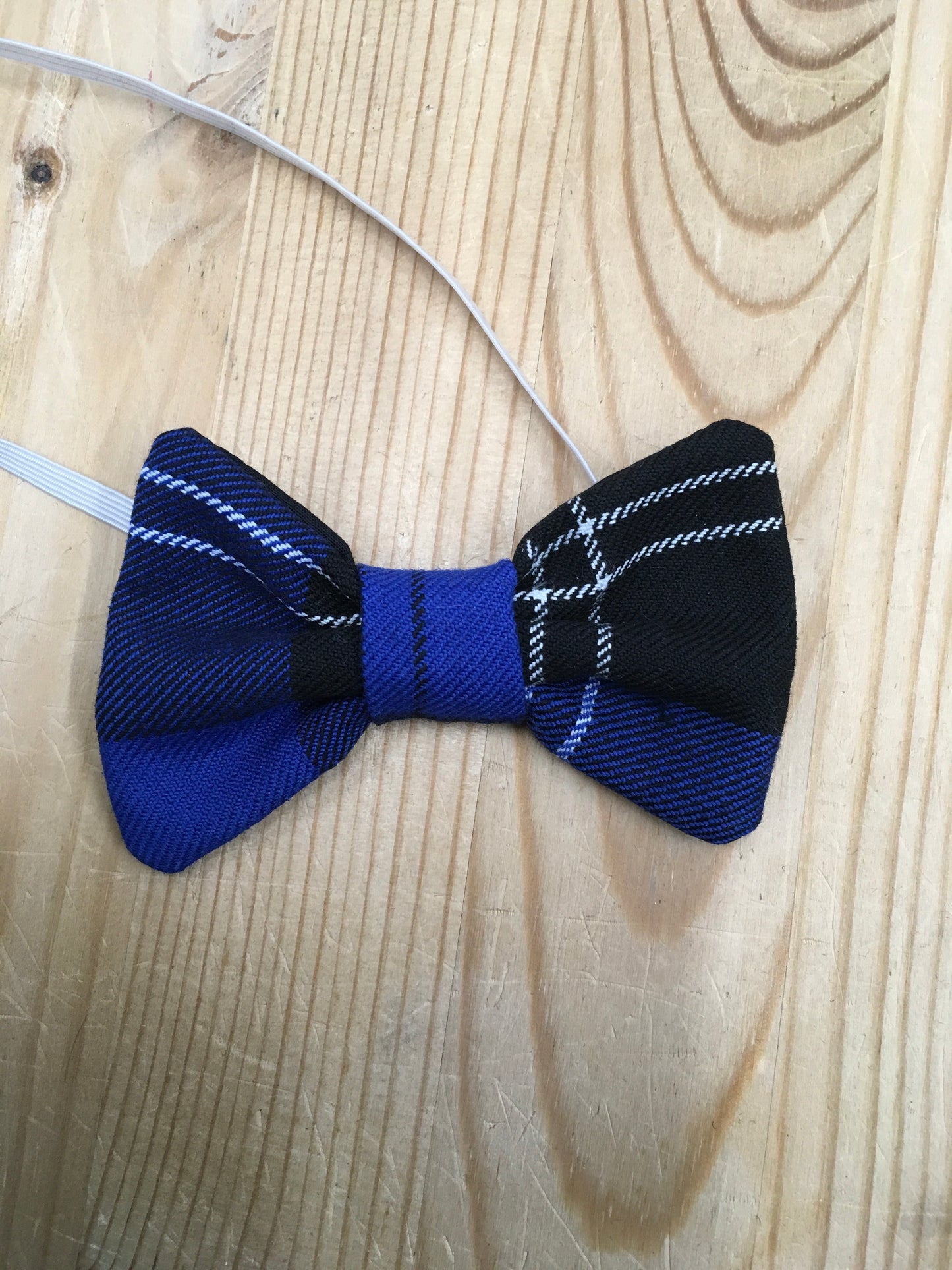 Ramsay Blue Tartan Baby Bow Tie