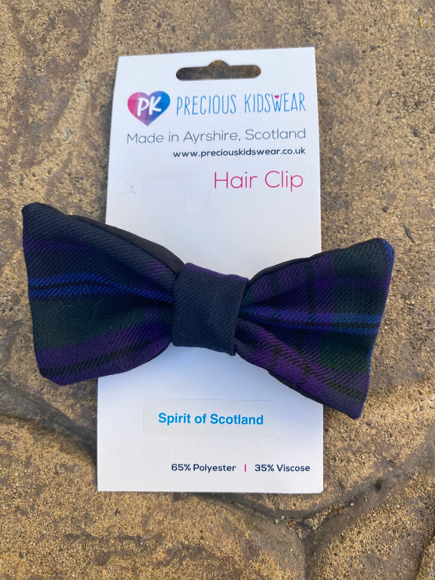 Spirit of Scotland Tartan Hair Bow