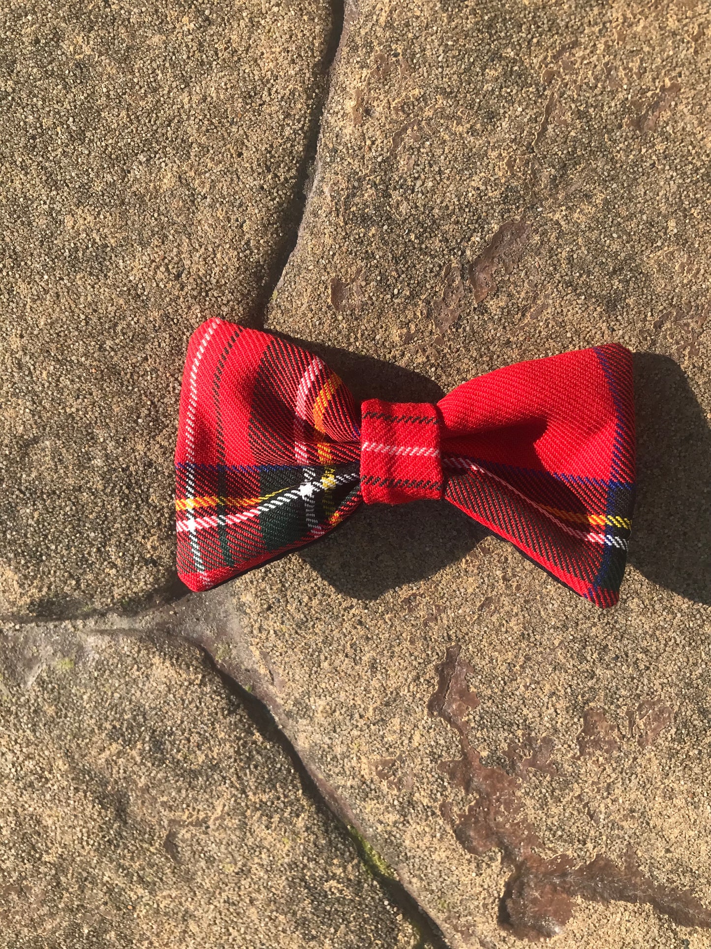 Royal Stewart Tartan, Pinafore and Hair Bow Set