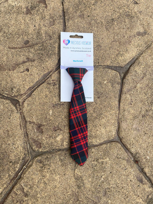 MacDonald Tartan Tie, Toddler, Kids