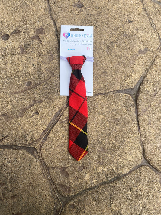 Wallace Tartan Tie, Toddler, Kids