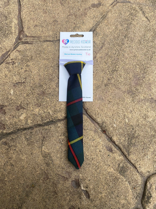 MacLeod Tartan Tie, Toddler, Kids