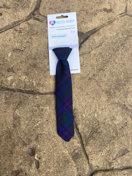 Spirit of Scotland Tartan Tie, Toddler, Kids