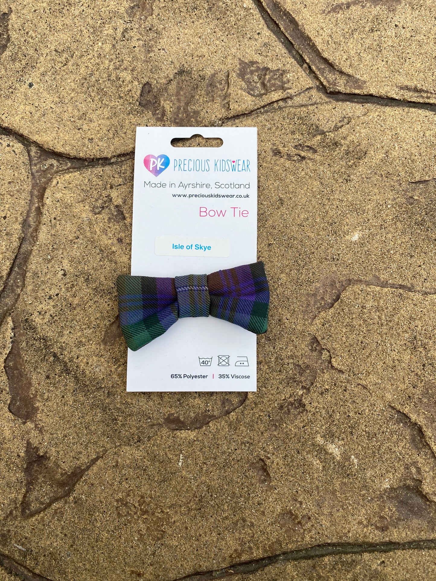 Isle of Skye Tartan Baby Bow Tie