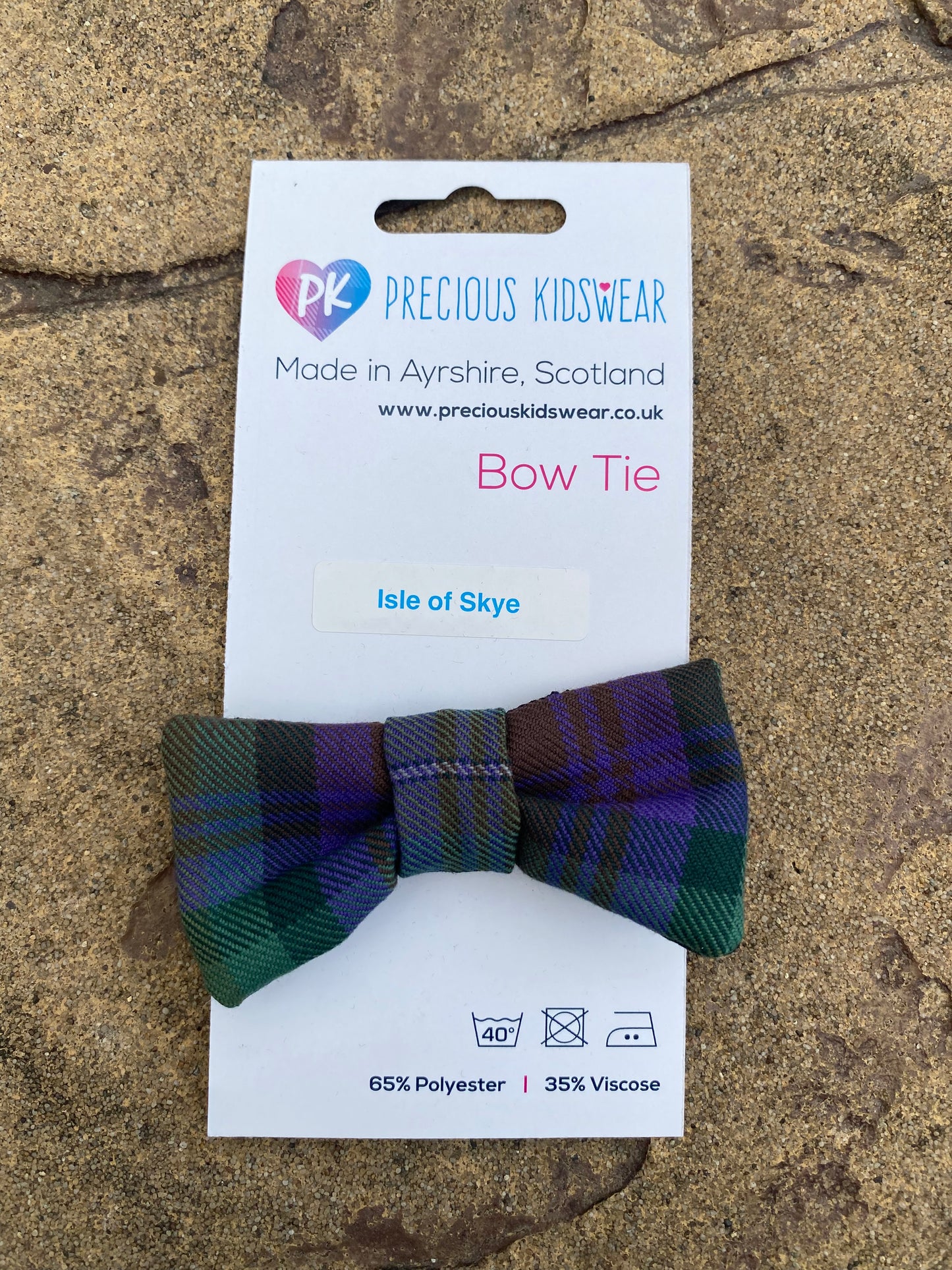 Isle of Skye Tartan Baby Bow Tie