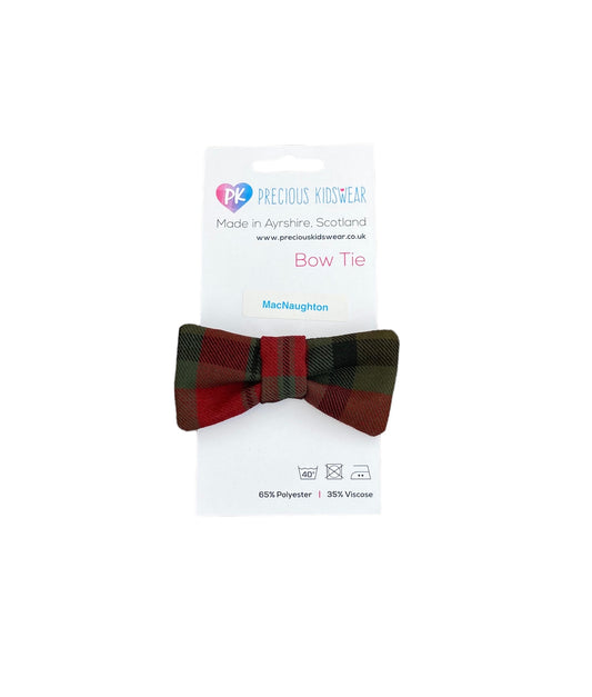 MacNaughton Tartan Baby Bow Tie