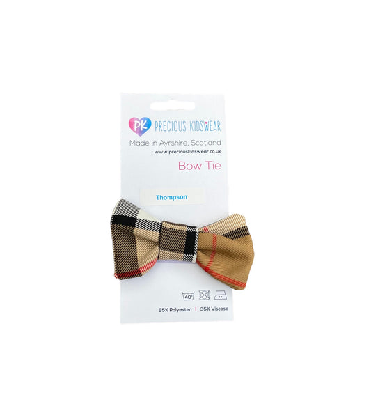 Thompson Tartan Baby Bow Tie