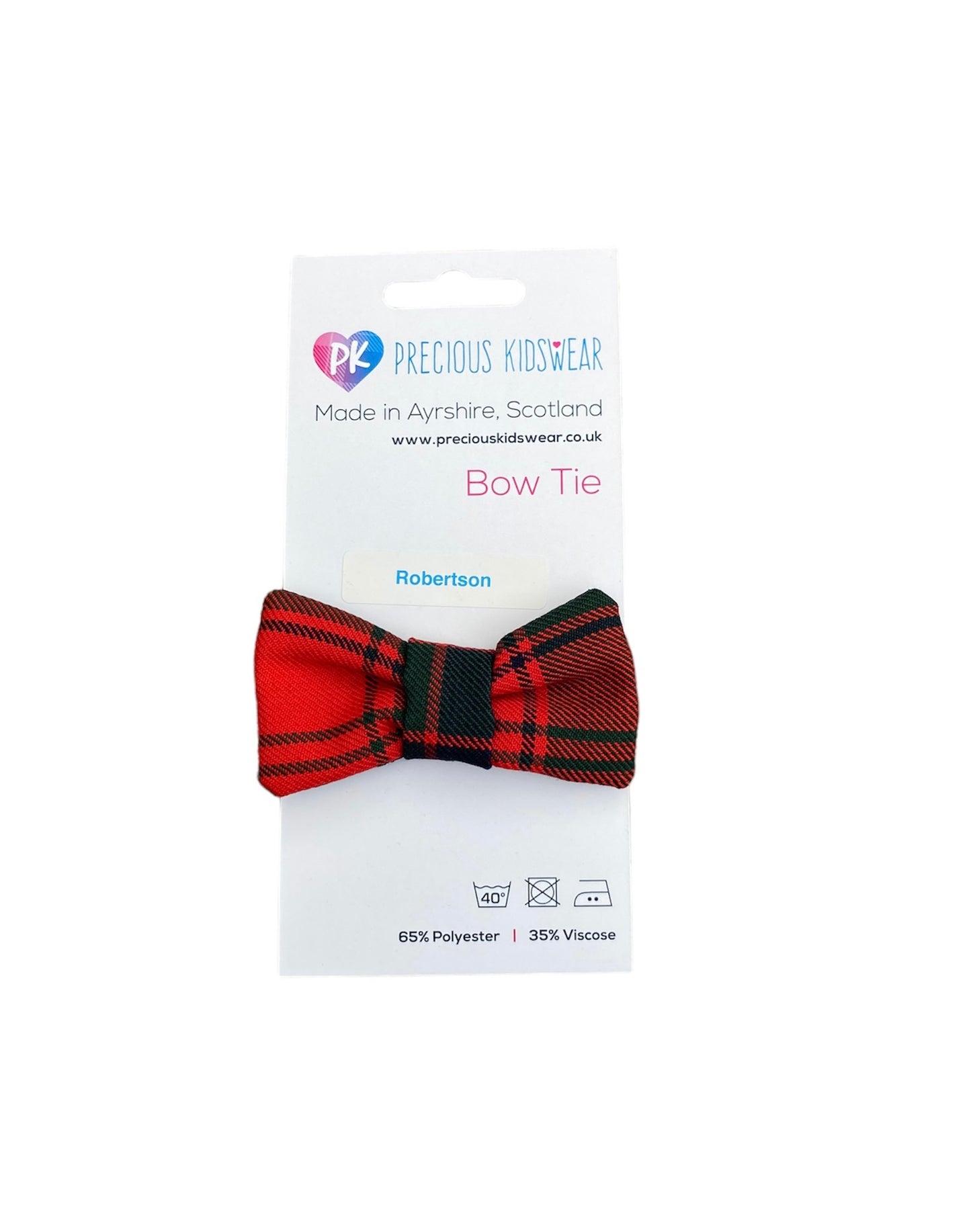 Robertson Tartan Baby Bow Tie