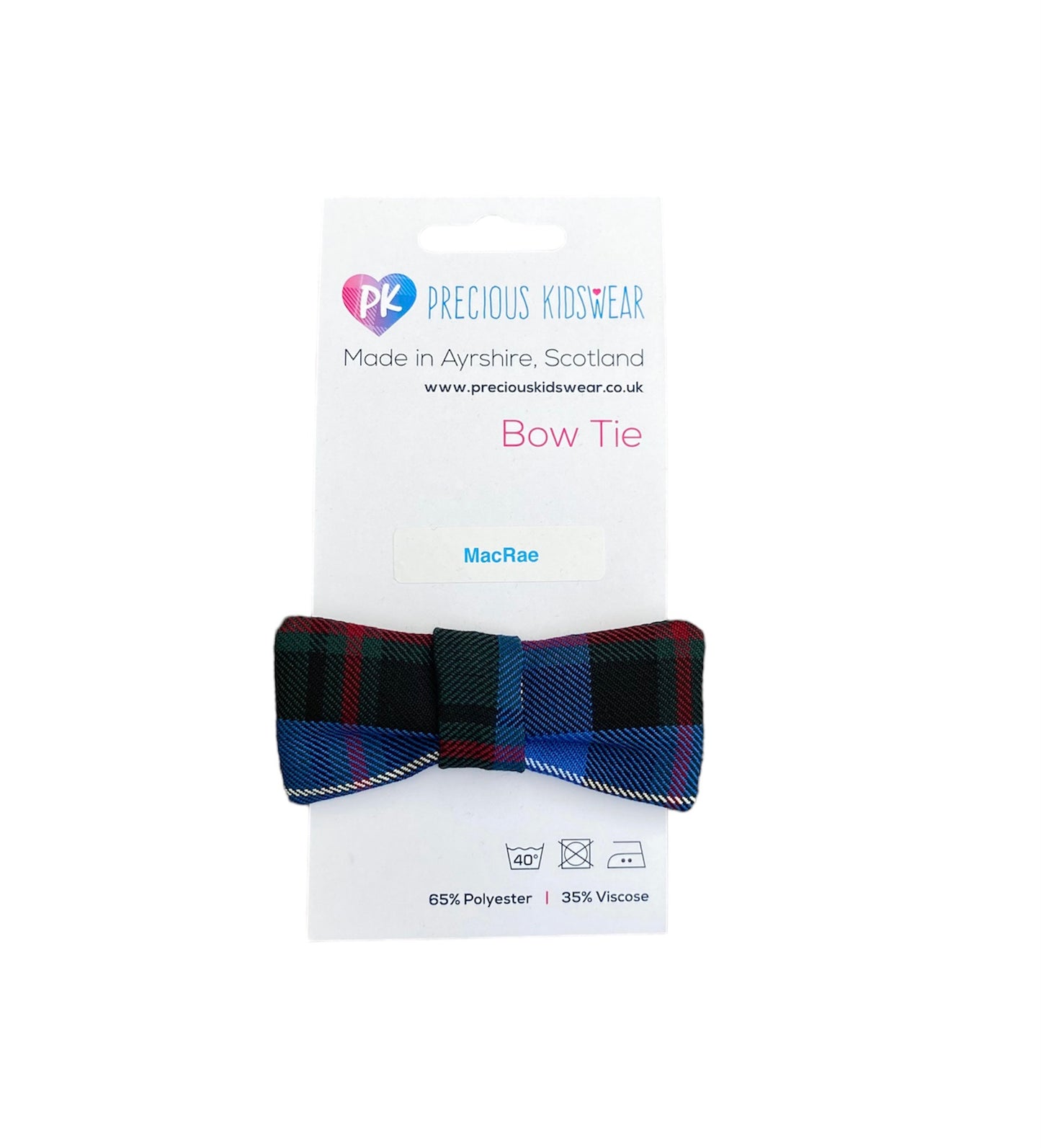 MacRae Tartan Baby Bow Tie