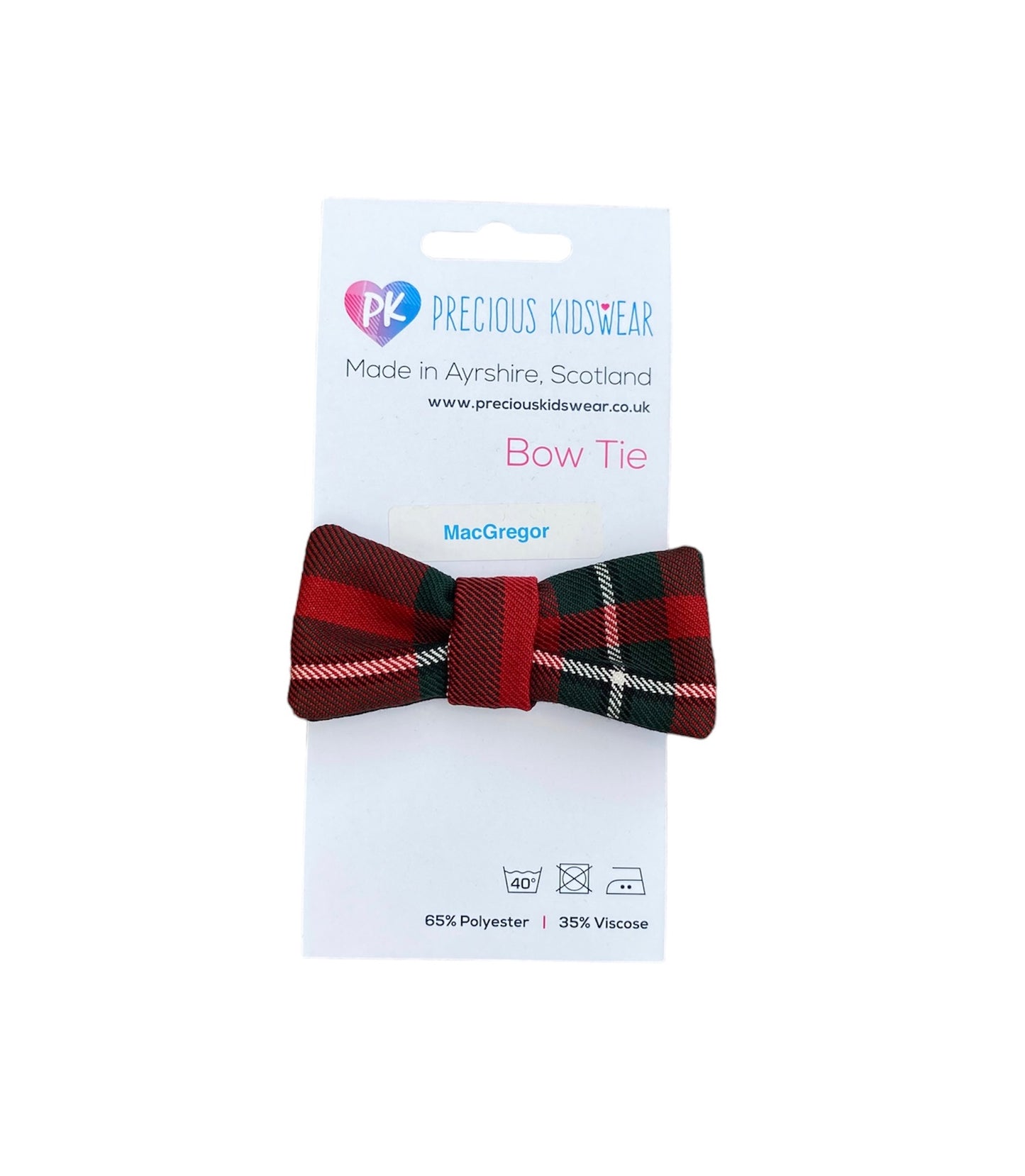 MacGregor Tartan Baby Bow Tie